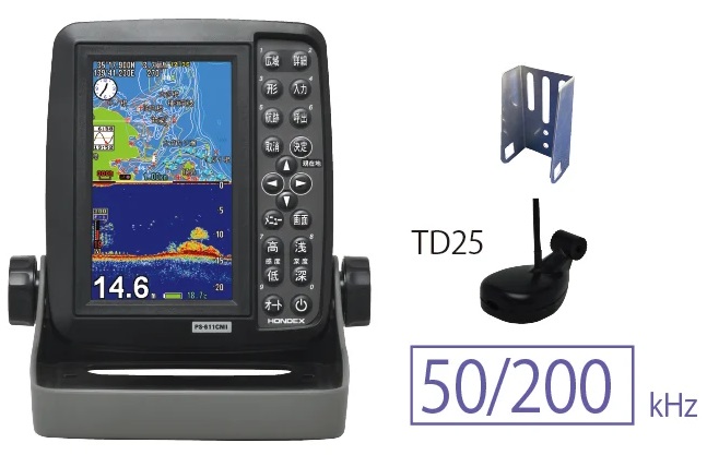 PS-611CNⅡ HONDEX 5型 ポータブル GPS 魚探 販売 PS-611CNⅡ HONDEX 5型 ポータブル GPS 魚探 販売