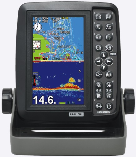 PS-611CNⅡ HONDEX 5型 ポータブル GPS 魚探 販売