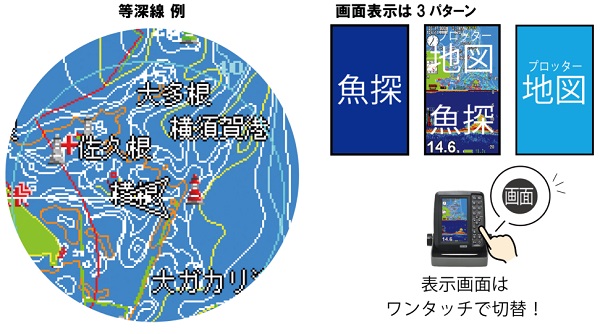 PS-611CNⅡ全国詳細地図