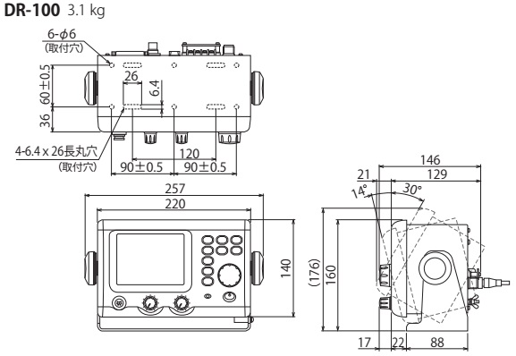 DR-100 寸法