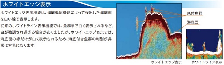 ホワイトエッジ表示