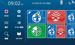 モード選択画面 モード選択画面