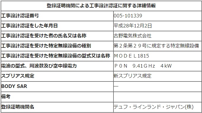 新スプリアス規格