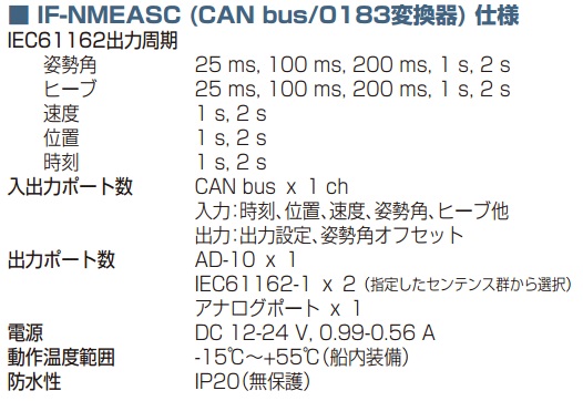 SC-30 主な仕様2